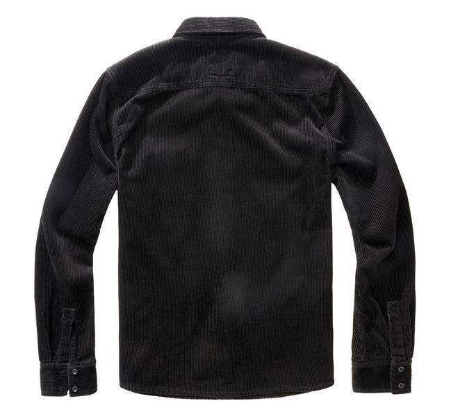 Рубашка Brandit Corduroy Classic Black (XL) 1887800593 фото