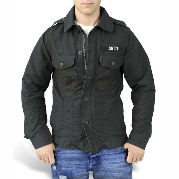 Surplus Куртка Surplus Heritage Vintage Jacket Schwarz Ge (XXL) 20-3587-63 фото
