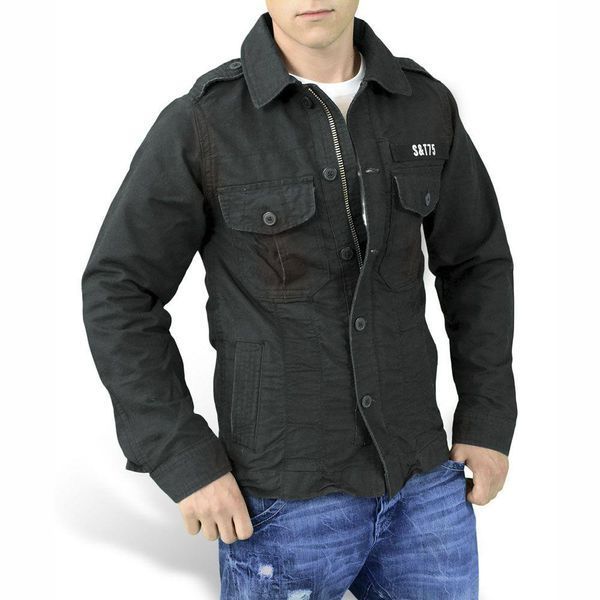 Surplus Куртка Surplus Heritage Vintage Jacket Schwarz Ge (XXL) 20-3587-63 фото