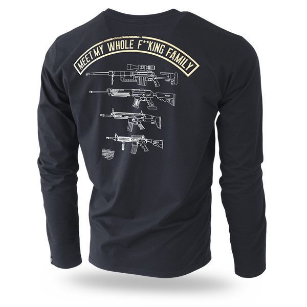 Лонгслів Dobermans Aggressive Gun Family LS306ABK (M) LS306ABK фото