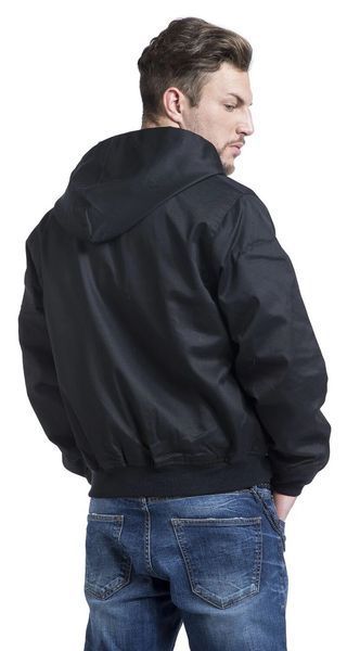 Куртка Brandit Lord Canterbury Hooded Black (S) 3112.2 фото