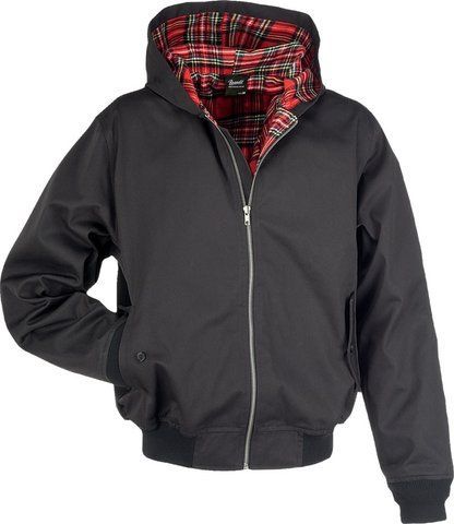 Куртка Brandit Lord Canterbury Hooded Black (S) 3112.2 фото