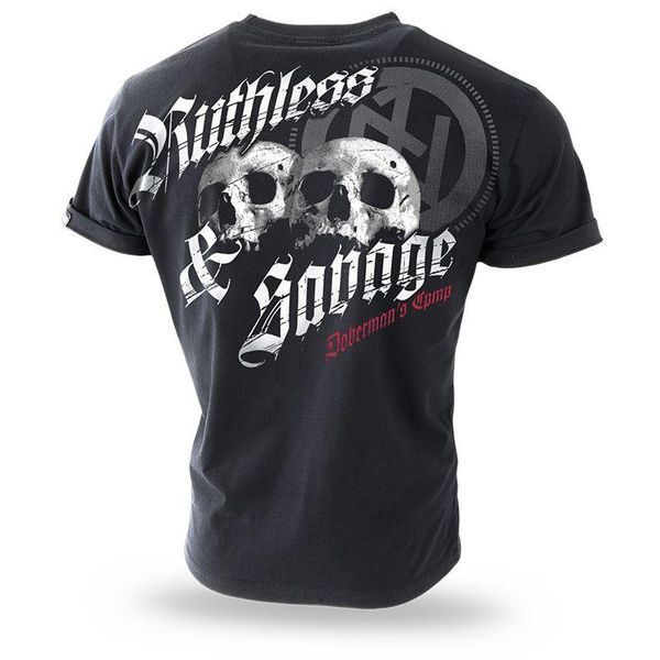 Dobermans Aggressive Футболка Dobermans Aggressive Ruthless and Savage TS199BK (XXL) TS199BK фото