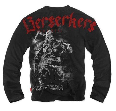 Dobermans Aggressive Лонгслив Dobermans Aggressive Berserkers LS127BK (XL) LS127BK фото