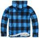 Куртка Brandit Lumber Jacket Hooded Black/Blue (S) 3172.183 фото 2