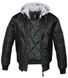 Куртка Brandit MA1 Sweat Hooded Black/Grey (S) 3150.78 фото 1