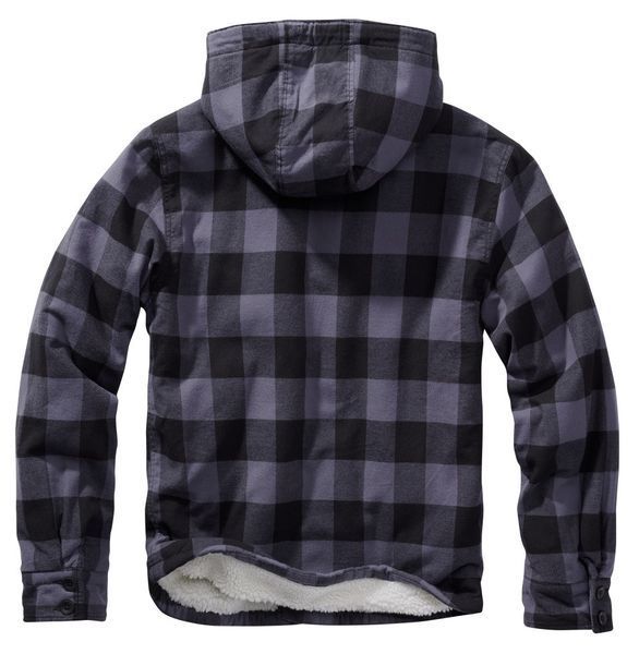 Куртка Brandit Lumber Jacket Hooded Black/Grey (XL) 3172.28 фото