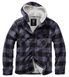 Куртка Brandit Lumber Jacket Hooded Black/Grey (XL) 3172.28 фото 1