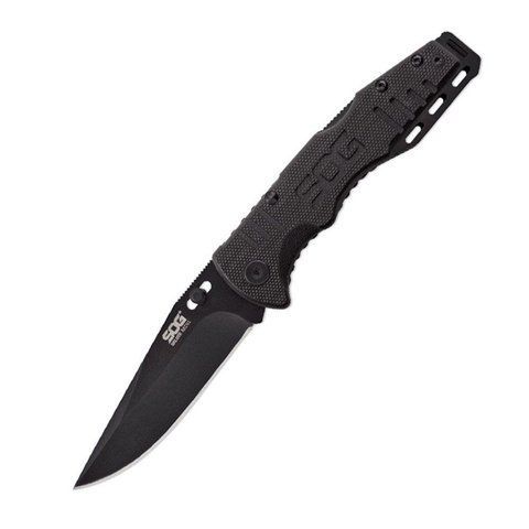 Ніж SOG Salute Mini G10 Black Oxide 2130369450 фото