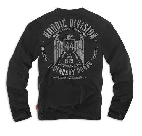 Dobermans Aggressive Лонгслив Dobermans Aggressive Nordic Division LS91BK (XXL) LS91BK фото