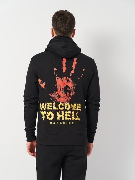 Толстовка Dark Side Welcome to Hell 06-011bk (M) 2300844824 фото