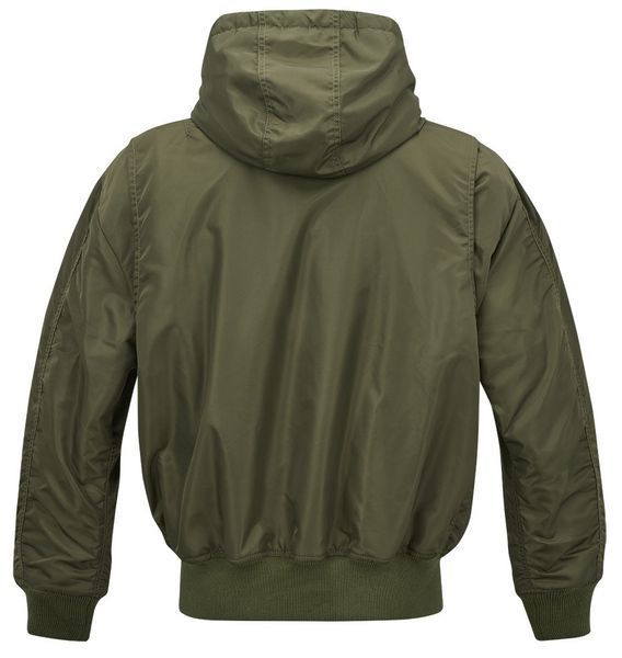 Куртка Brandit Куртка Brandit CWU Jacket Hooded Olive (S) 3188.1 фото