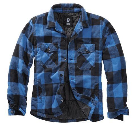 Куртка Brandit Lumber Jacket Black/Blue (S) 9478.183 фото