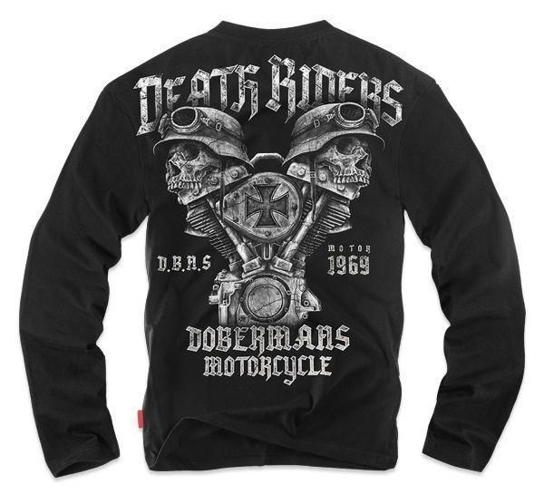 Лонгслів Dobermans Aggressive Death Rider LS117BK (M) LS117BK фото