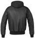 Куртка Brandit MA1 Sweat Hooded Black (S) 3150.2 фото 2