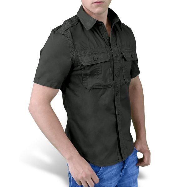 Рубашка Surplus Raw Vintage Shirt BLACK GEWAS (S) 1887793283 фото